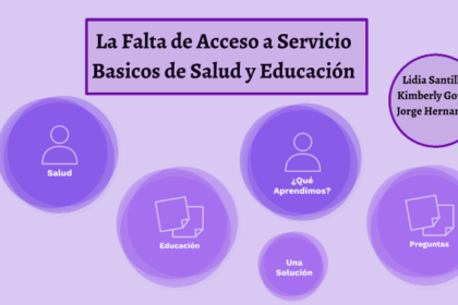 Bajo nievel educativo y de salud esta ligado a la pobreza de la gente