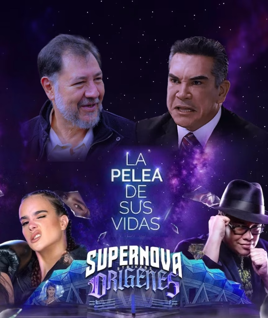 Apenas se tocaron, pero fue suficiente para mostrar la superioridad de Alito y la poca gallardía de Noroña
