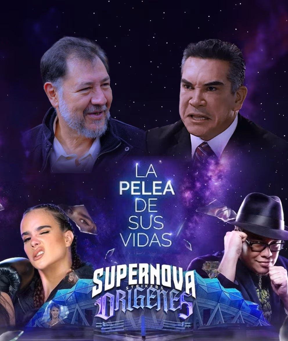 Apenas se tocaron, pero fue suficiente para mostrar la superioridad de Alito y la poca gallardía de Noroña