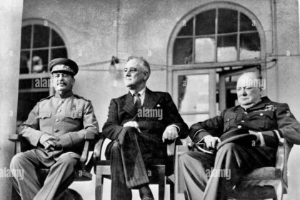 Hace 80 años se reunieron en Yalta, un balneario de Crimea, los tres líderes de la Unión Soviética, Gran Bretaña y Estados Unidos para pactar el reparto del mundo al final de la Segunda Guerra Mundial.