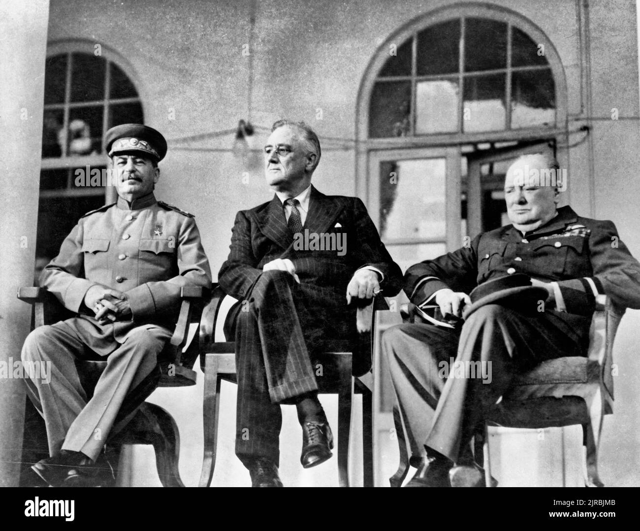 Hace 80 años se reunieron en Yalta, un balneario de Crimea, los tres líderes de la Unión Soviética, Gran Bretaña y Estados Unidos para pactar el reparto del mundo al final de la Segunda Guerra Mundial.