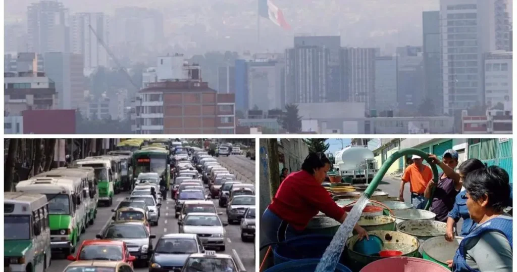 Contaminación, vialidad, seguridad, transporte