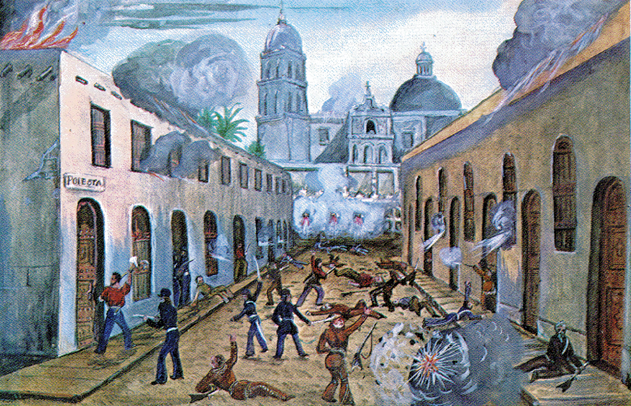 Congreso norteamericano que declarara la guerra a México, con su discurso de “sangre estadounidense ha sido derramada en suelo estadounidense
