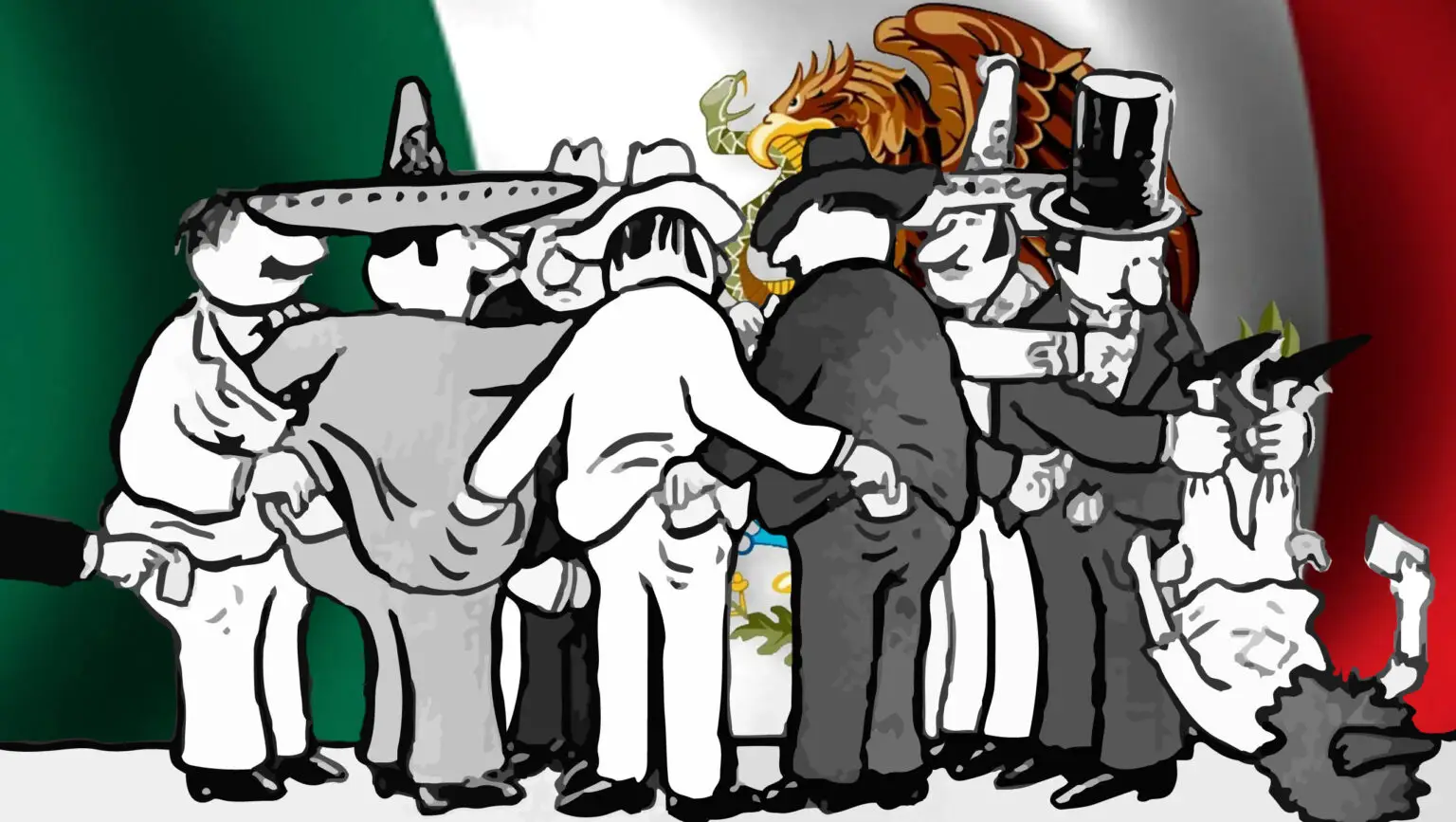 El primer presidente civil, Miguel Alemán Valdés (1946 a 1952), beneficiaba a sus allegados con contratos sin competencia justa, sentando las bases del “Estado corrupto