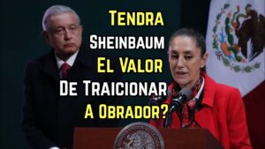 los problemas que vive el pais, hacen el juego perfecto para poner a Sheinbaum en la disyuntiva de tomar distancia de AMLO