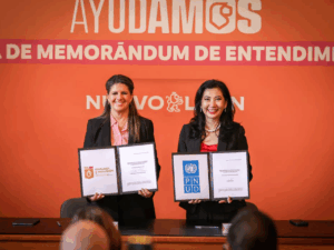 La firma del Memorándum de Entendimiento reafirma el compromiso entre la Secretaría de Igualdad e Inclusión y el Programa de las Naciones Unidas para el Desarrollo (PNUD) en México para promover el desarrollo sostenible, incluyente y resiliente.