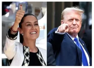Sheinbaum esta maniatada, ya que tiene la presión de Trump, pero también la tiene adentro de su partido Morena y por ende en su gobierno, ya que, a pesar de mas de un año de gobierno, todavía influye AMLO