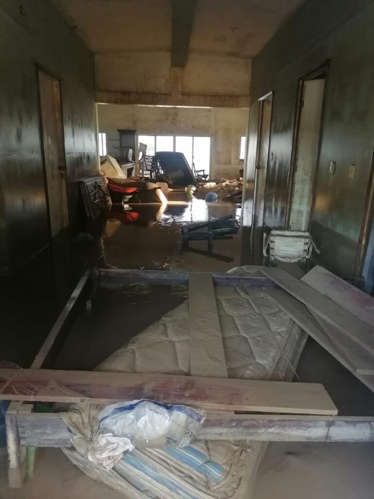 Las lluvias en Veracruz dejaron miles de viviendas destruidas.