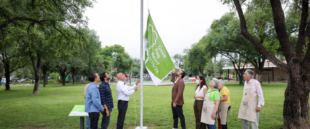 Reciben 10 certificaciones Green flag award.