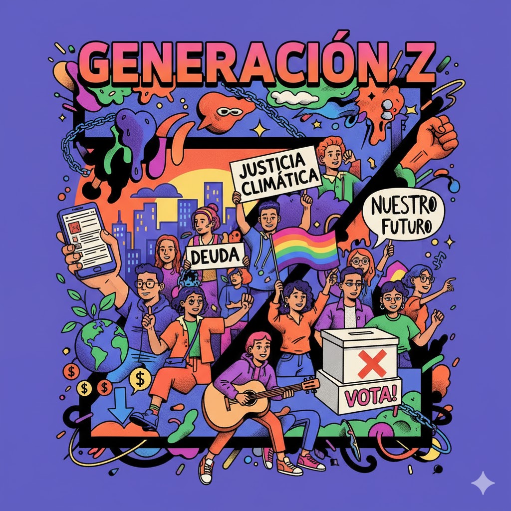 la marcha de la generación Z es entender la maquiavélica manipulación de quiénes la convocan, entre ellos diferentes chavo rucos y oportunos asiduos que van desde Vicente Fox, pasando por Ricardo Salinas, hasta, nada menos, que la “derecha internacional”