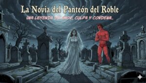 Dicen que en el corazón de Monterrey, entre cipreses y lápidas antiguas, aparece una figura vestida de blanco… Una novia.