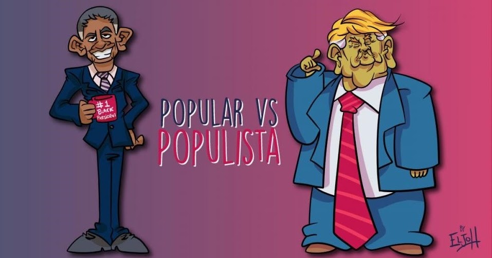 Humanismo sostiene la primacía de las personas sobre las cosas,El populismo presenta a la sociedad de forma binaria