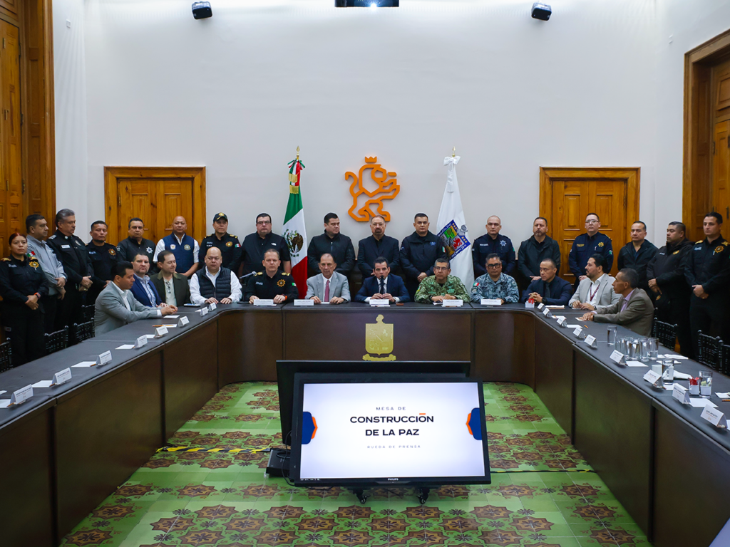 Refrenda Secretario General de Gobierno, Miguel Ángel Flores compromiso de la administración del Gobernador Samuel García, en el combate a la delincuencia y cero impunidad.