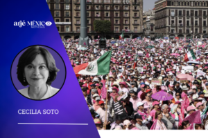 Para que en el Zócalo capitalino hubieran cabido 600 mil personas en el mitin celebratorio del sábado, según informó la presidenta Claudia Sheinbaum