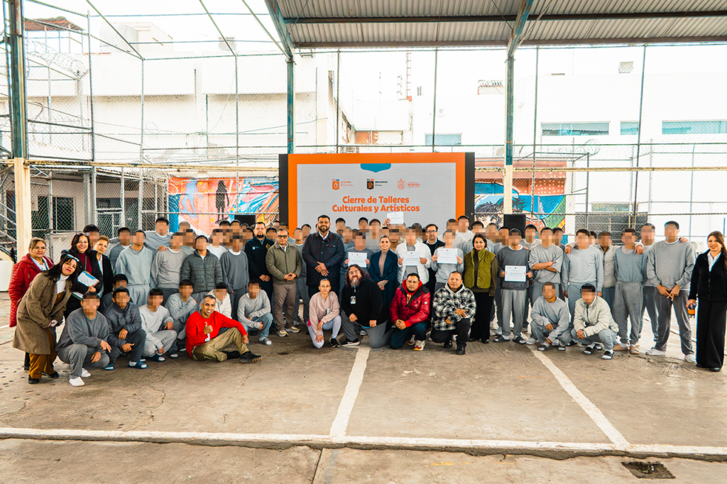 La Secretaría de Cultura de Nuevo León llevó, durante este 2025, cultura y arte a través de talleres al CIAAI.