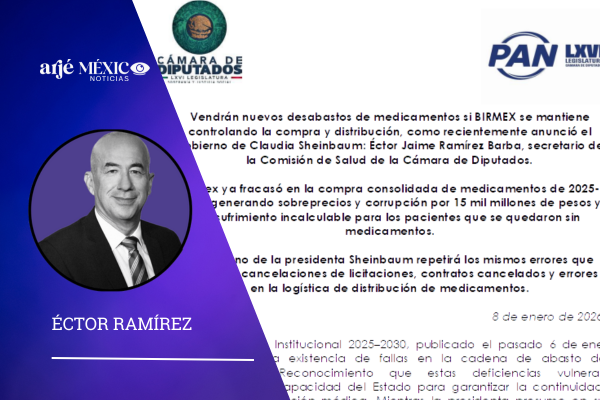 Birmex ya fracasó en la compra consolidada de medicamentos de 2025-2026, generando sobreprecios y corrupción por 15 mil millones de pesos