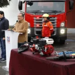 El municipio de Escobedo invirtió 14 millones de pesos en un autotanque contra incendios y una unidad de rescate que fortalecerán la capacidad de atención y respuesta a emergencias que atienden elementos de Protección Civil municipal.