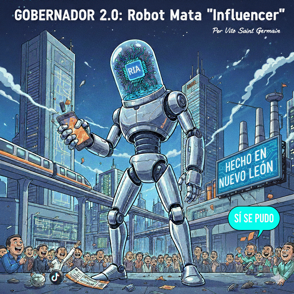 Samuel García presume que pronto habrá una fábrica de robots “100% hechos en Nuevo León"