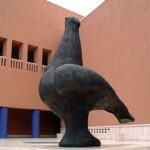 La Paloma de Juan Soriano es una icónica escultura monumental de bronce ubicada en la entrada del Museo de Arte Contemporáneo de Monterrey (MARCO) en Nuevo León, México.