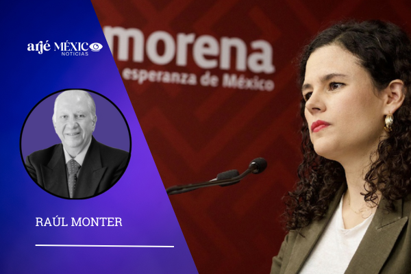 Luisa estuvo en Monterrey para dar linea a Morena NL en la relación con Samuel Garcia