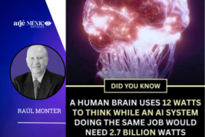 Tu cerebro está funcionando con solo 12 vatios mientras procesas esta frase. Un sistema de IA necesitaría 2.700 millones de vatios para hacer lo mismo.