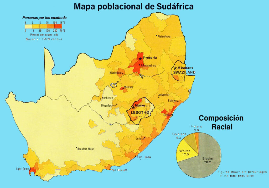 Para Beck, Sudáfrica no era simplemente un país en crisis, sino un "microcosmos de los males del mundo"