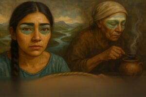 A veces llevamos un río adentro que se desborda.