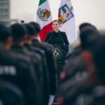 Protagonismo de Mariana en graduación de Fuerza Civil en NL