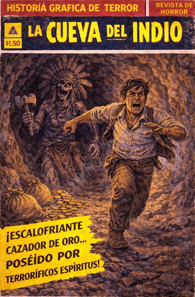 Una cueva que guarda oro, rumores, miedo… y algo peor que la muerte.