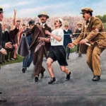 Dorando Pietri, un dulcero de Milán que vendía su mercancía en la calle, y que tuvo que ahorrar durante un tiempo para poder pagar su pasaje a Londres.