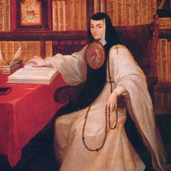 Sor Juana, la mujer y la amante apasionada de la poesía.