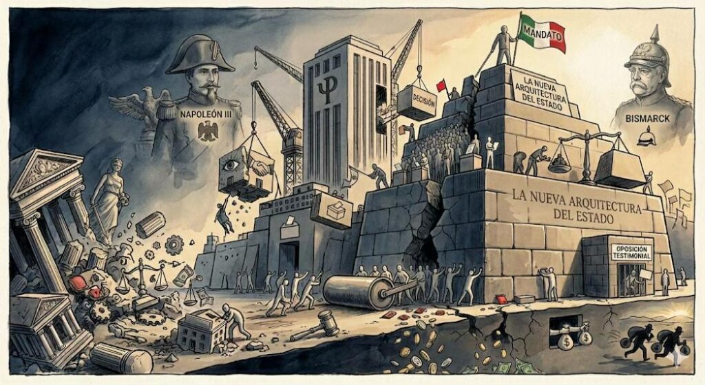 Nuevo régimen es para controlar y tener el poder