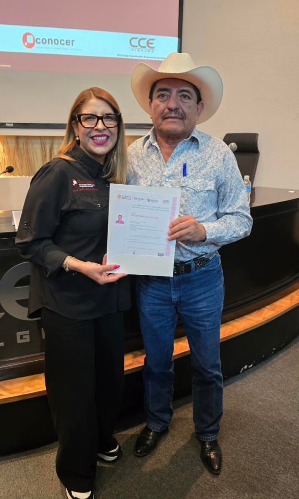 CONOCER impulsa el desarrollo social en Hidalgo a través de certificaciones laborales.