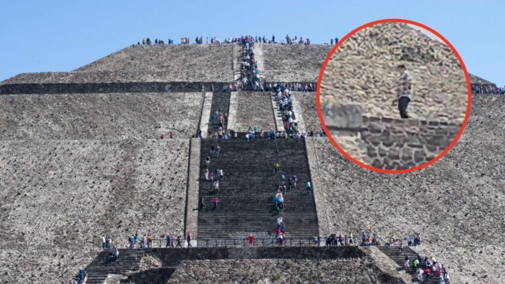 Muerte en la pirámide del Sol