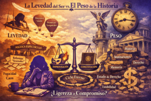 La levedad del ser y el peso de la historia: México entre el discurso y la responsabilidad.