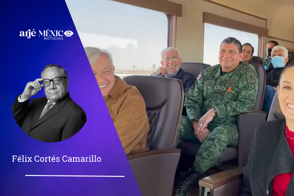 El 15 de diciembre del año 2021 el señor presidente Andrés Manuel López Obrador presumió una grabación en video, que mostraba a un grupo de personas sentadas a bordo de un supuesto vagón de tren, en cuyas ventanas se veían vagas imágenes en movimiento.