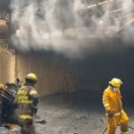 Incendio en Escobedo NL