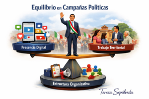 Los tres pilares de una campaña política: visibilidad digital, confianza territorial y movilización electoral