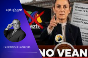Sheinbaum dijo no vea TV Azteca