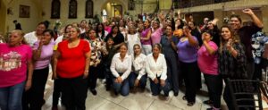 La directora de CONOCER, Guillermina “Guille” Alvarado, encabezó un festejo por el Día de las Madres en Apodaca, acompañada por Clara Luz Flores y Judith Díaz Delgado.