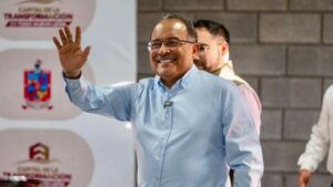 Andrés Mijes, alcalde de Escobedo, solicitará licencia este martes con el objetivo de buscar una candidatura con Morena en el proceso electoral de 2027.