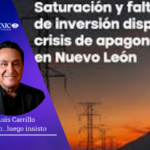 la sensación ambiental rebasó los 50, en el área metropolitana de Monterrey, simplemente empezó la debacle en la infraestructura eléctrica.