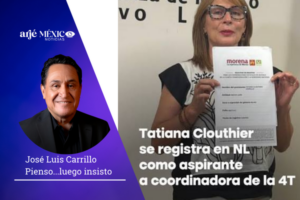 Tatiana perfectamente sabe que la chamba  política en la Ciudad de México, ya está concluída.