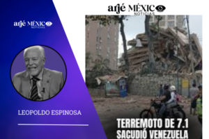 a catástrofe de hoy es el terremoto de Venezuela, que dolió más por el añejo sufrimiento de los venezolanos derivado de su despótico sistema de gobierno.