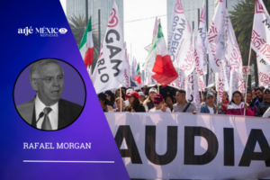 Involucró a su partido Morena, defendiéndolo de las sospechas de los denunciados acuerdos con la delincuencia organizada.
