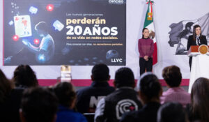 Sheinbaum llama a proteger a niños y jóvenes en redes sociales