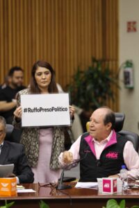 Marco Antonio Baños enfatizó que Ernesto Ruffo Appel es un preso político de Morena,