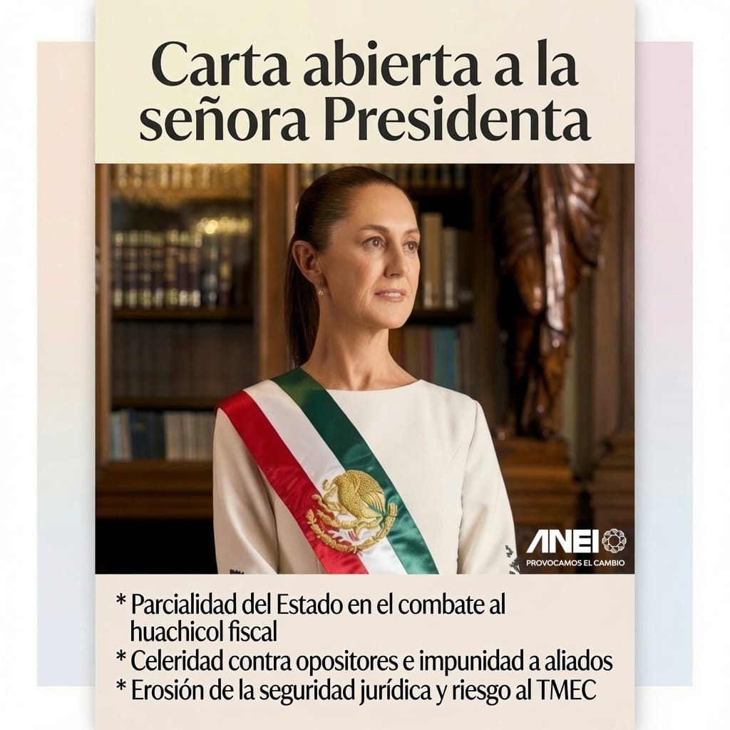 ANEI exige al Gobierno actuar conforme a la Constitución