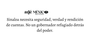 La decisión de Rocha Moya es personal