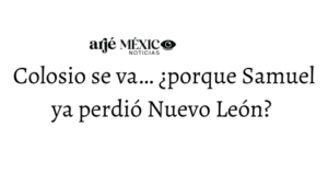 Pésimo mensaje de MC NL al enviar a Colosio como candidato a Sonora